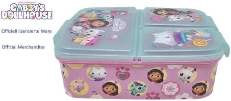 Kinder Brotdose Lunchbox Minecraft - mit Fächern - BPA frei - Perfect für Schultage und Picknicks