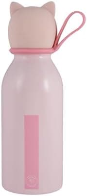 Lulubug Kinder Trinkflasche Tierform BPA-frei 350ml Kaltes Warmes Isolert Flasche | Doppelwandig Edelstahl Spülmaschinen