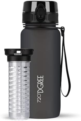 720°DGREE uberBottle Trinkflasche SoftTouch 500ml - Auslaufsicher, BPA-Frei - für Sport und Outdoor-Aktivitäten - Climat