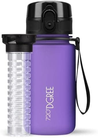 720°DGREE uberBottle Trinkflasche SoftTouch 500ml - Auslaufsicher, BPA-Frei - für Sport und Outdoor-Aktivitäten - Climat