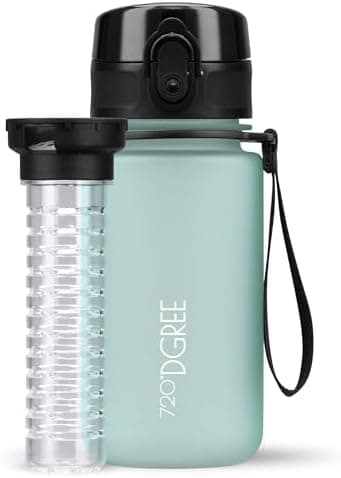 720°DGREE uberBottle Trinkflasche SoftTouch 500ml - Auslaufsicher, BPA-Frei - für Sport und Outdoor-Aktivitäten - Climat