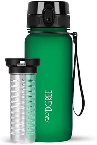 720°DGREE uberBottle Trinkflasche SoftTouch 500ml - Auslaufsicher, BPA-Frei - für Sport und Outdoor-Aktivitäten - Climat