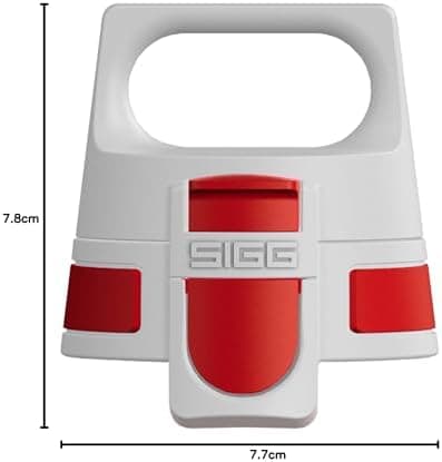 Sigg WMB ONE Top Verschluss - Einhändig bedienbar & auslaufsicher, für Trinkflaschen, Silikondichtung, One Size
