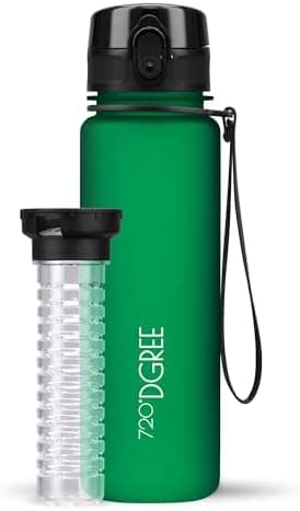 720°DGREE uberBottle Trinkflasche SoftTouch 500ml - Auslaufsicher, BPA-Frei - für Sport und Outdoor-Aktivitäten - Climat