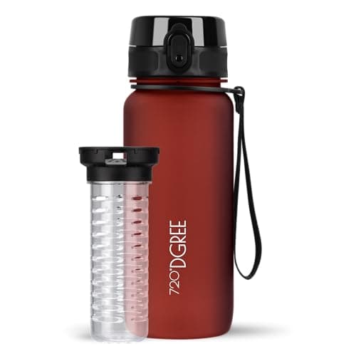 720°DGREE uberBottle Trinkflasche SoftTouch 500ml - Auslaufsicher, BPA-Frei - für Sport und Outdoor-Aktivitäten - Climat