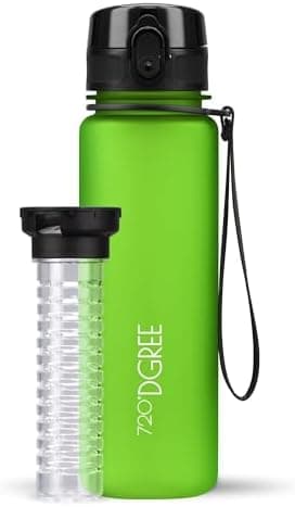 720°DGREE uberBottle Trinkflasche SoftTouch 500ml - Auslaufsicher, BPA-Frei - für Sport und Outdoor-Aktivitäten - Climat