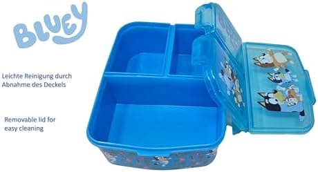 Kinder Brotdose Lunchbox Minecraft - mit Fächern - BPA frei - Perfect für Schultage und Picknicks