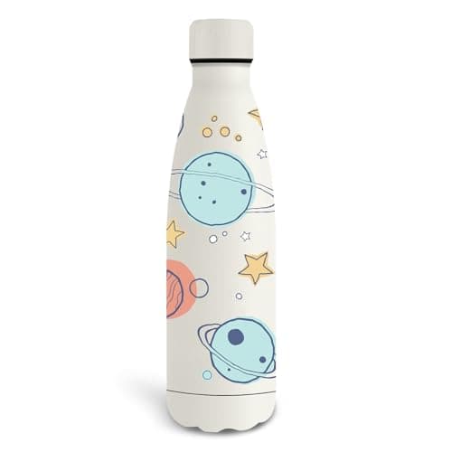 Grsta Trinkflasche 500ml, BPA-freie Edelstahlflasche für Kinder, ideale Wasserspeicherung bei Kalt&warm