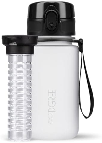 720°DGREE uberBottle Trinkflasche SoftTouch 500ml - Auslaufsicher, BPA-Frei - für Sport und Outdoor-Aktivitäten - Climat