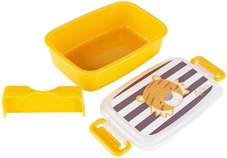 Sigikid 25365 Brotzeitbox Fuchs Lunchbox mit Trennwand, sicher und BPA-frei für Kinder ab 1 Jahr
| Sigikid 25365 Brotze