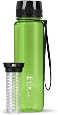 720°DGREE uberBottle Trinkflasche SoftTouch 500ml - Auslaufsicher, BPA-Frei - für Sport und Outdoor-Aktivitäten - Climat