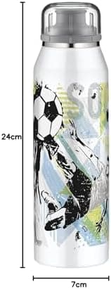 ALFI Kids ISO BOTTLE 350ml - Idas Schule der Magischen Tiere - Isoliertrinkflasche Kinder Edelstahl - hält 12 Stunden he