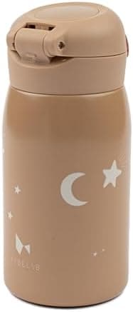 Fabelab Kinder Trinkflasche 320 ml | BPA-Frei Edelstahl Auslaufsicher | Schultasche Wasserflasche