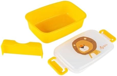 Sigikid 25365 Brotzeitbox Fuchs Lunchbox mit Trennwand, sicher und BPA-frei für Kinder ab 1 Jahr
| Sigikid 25365 Brotze