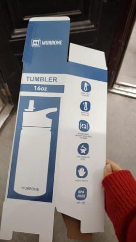 Edelstahl Trinkflasche 1.2L BPAfrei-Thermoskanne-Vakuum Doppelwandisolierung für Sport Campings-Reise-Kohlensäure Geeign