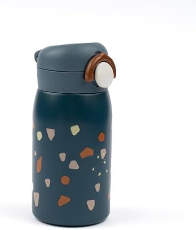 Fabelab Kinder Trinkflasche 320 ml | BPA-Frei Edelstahl Auslaufsicher | Schultasche Wasserflasche
