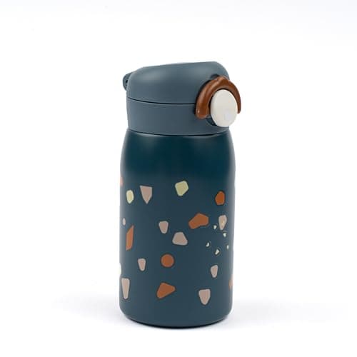 Fabelab Kinder Trinkflasche 320 ml | BPA-Frei Edelstahl Auslaufsicher | Schultasche Wasserflasche