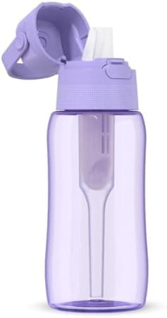 DAFI SOLID Trinkflasche mit Activkohlefilter 0,7 L für Outdoor-Reisen - BPA-Frei, Sportflasche mit gefiltertem Wasser