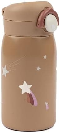 Fabelab Kinder Trinkflasche 320 ml | BPA-Frei Edelstahl Auslaufsicher | Schultasche Wasserflasche