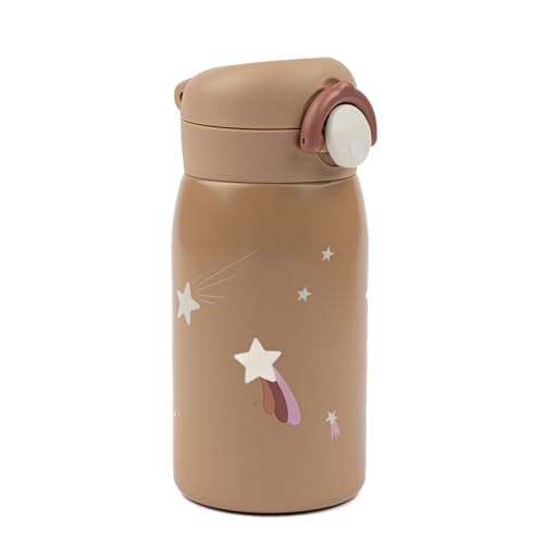 Fabelab Kinder Trinkflasche 320 ml | BPA-Frei Edelstahl Auslaufsicher | Schultasche Wasserflasche