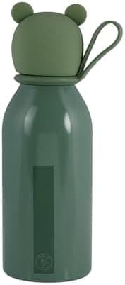 Lulubug Kinder Trinkflasche Tierform BPA-frei 350ml Kaltes Warmes Isolert Flasche | Doppelwandig Edelstahl Spülmaschinen