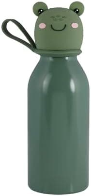 Lulubug Kinder Trinkflasche Tierform BPA-frei 350ml Kaltes Warmes Isolert Flasche | Doppelwandig Edelstahl Spülmaschinen