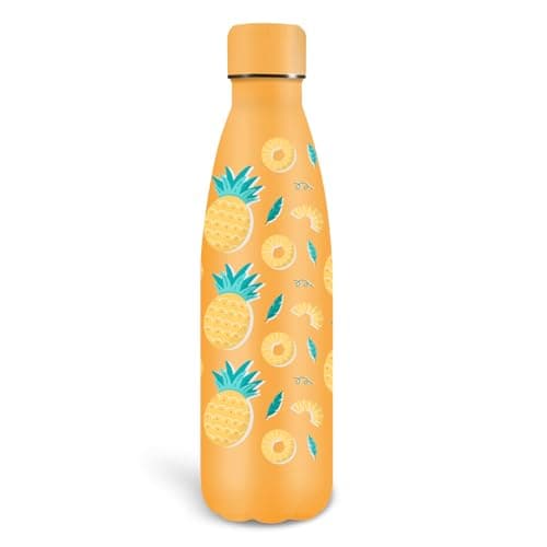 Grsta Trinkflasche 500ml, BPA-freie Edelstahlflasche für Kinder, ideale Wasserspeicherung bei Kalt&warm