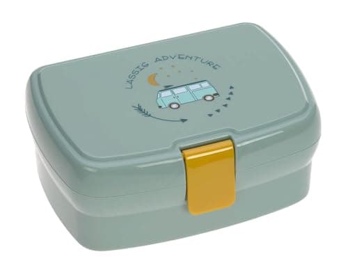 LÄSSIG Kinder Lunchbox Brotdose mit herausnehmbarer Unterteilung BPA-frei rosa  
LÄSSIG Kinder Lunchbox Adventure Tipi,