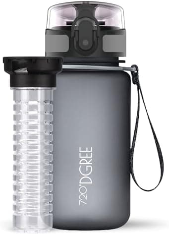 720°DGREE uberBottle Trinkflasche SoftTouch 500ml - Auslaufsicher, BPA-Frei - für Sport und Outdoor-Aktivitäten - Climat
