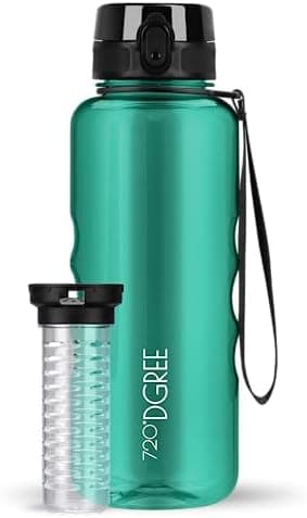 720°DGREE uberBottle Trinkflasche SoftTouch 500ml - Auslaufsicher, BPA-Frei - für Sport und Outdoor-Aktivitäten - Climat