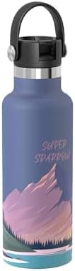 Super Sparrow Thermobecher für Sport und Outdoor - 500ml, 750ml - BPA-Frei, ClimatePartner certified - FlipFlow Trinkfla