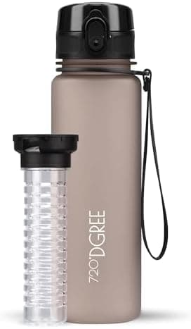 720°DGREE uberBottle Trinkflasche SoftTouch 500ml - Auslaufsicher, BPA-Frei - für Sport und Outdoor-Aktivitäten - Climat