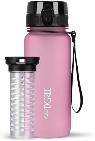 720°DGREE uberBottle Trinkflasche SoftTouch 500ml - Auslaufsicher, BPA-Frei - für Sport und Outdoor-Aktivitäten - Climat