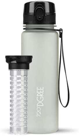 720°DGREE uberBottle Trinkflasche SoftTouch 500ml - Auslaufsicher, BPA-Frei - für Sport und Outdoor-Aktivitäten - Climat
