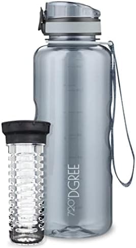 720°DGREE uberBottle Trinkflasche SoftTouch 500ml - Auslaufsicher, BPA-Frei - für Sport und Outdoor-Aktivitäten - Climat
