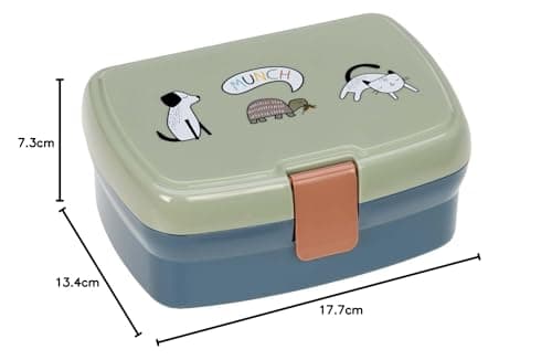 LÄSSIG Kinder Lunchbox Brotdose mit herausnehmbarer Unterteilung BPA-frei rosa  
LÄSSIG Kinder Lunchbox Adventure Tipi,