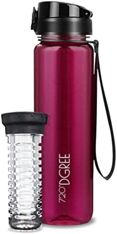 720°DGREE uberBottle Trinkflasche SoftTouch 500ml - Auslaufsicher, BPA-Frei - für Sport und Outdoor-Aktivitäten - Climat