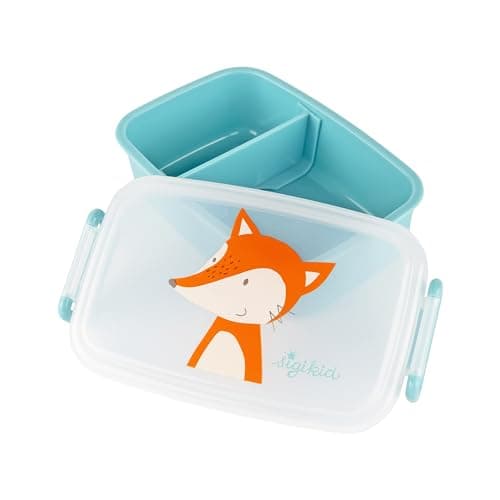 Sigikid 25365 Brotzeitbox Fuchs Lunchbox mit Trennwand, sicher und BPA-frei für Kinder ab 1 Jahr
| Sigikid 25365 Brotze