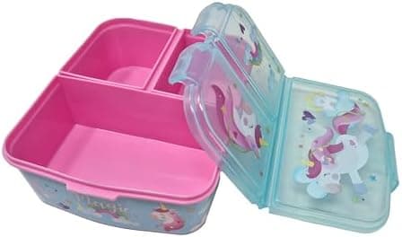 Kinder Brotdose Lunchbox Minecraft - mit Fächern - BPA frei - Perfect für Schultage und Picknicks