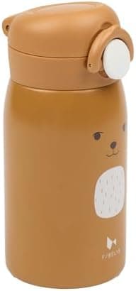 Fabelab Kinder Trinkflasche 320 ml | BPA-Frei Edelstahl Auslaufsicher | Schultasche Wasserflasche