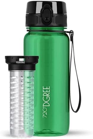 720°DGREE uberBottle Trinkflasche SoftTouch 500ml - Auslaufsicher, BPA-Frei - für Sport und Outdoor-Aktivitäten - Climat