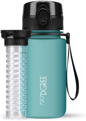720°DGREE uberBottle Trinkflasche SoftTouch 500ml - Auslaufsicher, BPA-Frei - für Sport und Outdoor-Aktivitäten - Climat