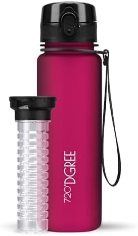 720°DGREE uberBottle Trinkflasche SoftTouch 500ml - Auslaufsicher, BPA-Frei - für Sport und Outdoor-Aktivitäten - Climat