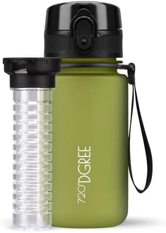 720°DGREE uberBottle Trinkflasche SoftTouch 500ml - Auslaufsicher, BPA-Frei - für Sport und Outdoor-Aktivitäten - Climat