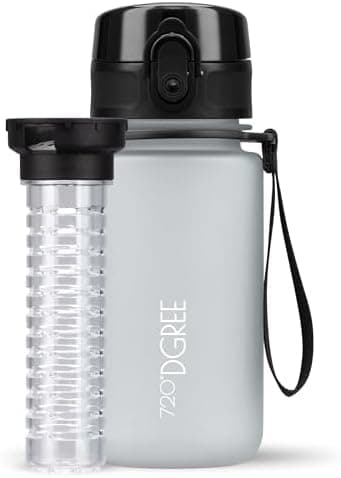 720°DGREE uberBottle Trinkflasche SoftTouch 500ml - Auslaufsicher, BPA-Frei - für Sport und Outdoor-Aktivitäten - Climat