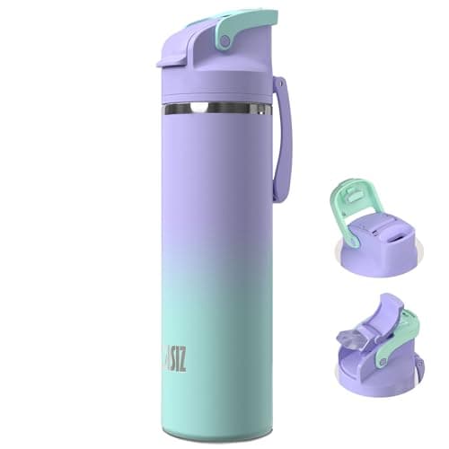 OISIZ Isolierte Edelstahl Trinkflasche 720ml für Outdoor Aktivitäten und Sport 100% auslaufsicher mit Vakuum-Technologie