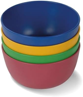 AWAVE Die Schule der Magischen Tiere Kinder Teller Set 4-teilig 18,5 cm rPET Geschirr ohne Melamin für Jüngste Rabe Henr