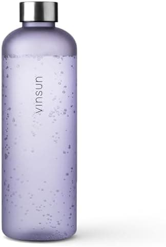 VINSUN Trinkflasche 1000ml - auslaufsicher, BPA frei, Tritan - Leichte Wasserflasche für Sport und Outdoor activities -