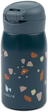 Fabelab Kinder Trinkflasche 320 ml | BPA-Frei Edelstahl Auslaufsicher | Schultasche Wasserflasche