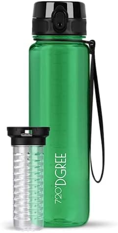720°DGREE uberBottle Trinkflasche SoftTouch 500ml - Auslaufsicher, BPA-Frei - für Sport und Outdoor-Aktivitäten - Climat